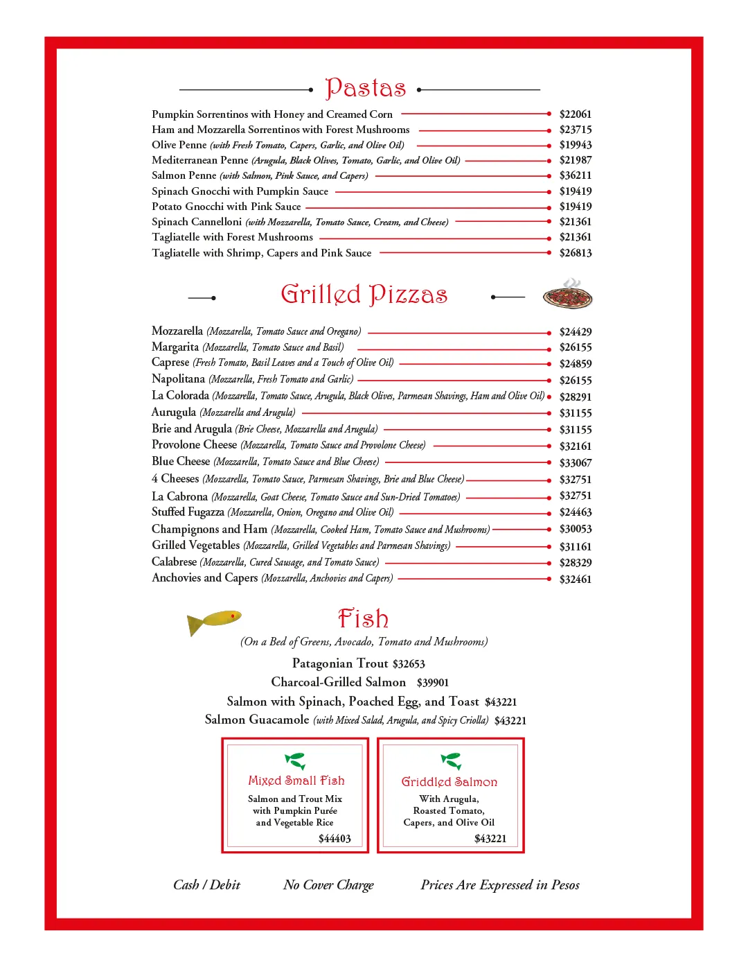 Menu — Page 4