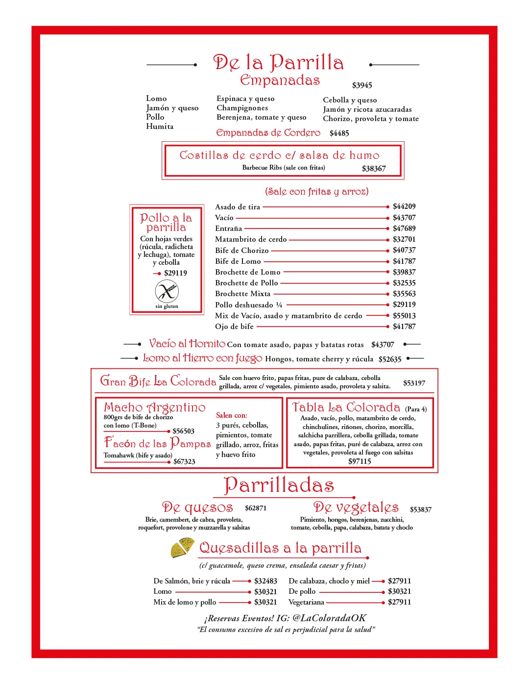Menú — Página 3